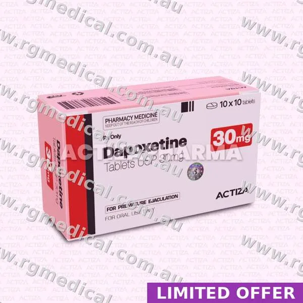 Buy Dapoxetine 90mg Tablets Melbourne — Dapoxetine Premature Ejaculation Online From $1.84